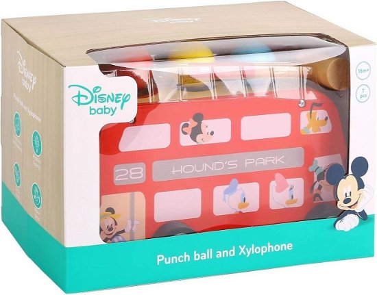 Disney Mickey Mouse Houten Hamerbank En Xylofoon - Disney - Merchandise - ABGEE - 6970090049569 - 