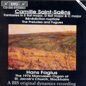 Cover for Saint-saens / Fagius · Organ Works (CD) (1994)