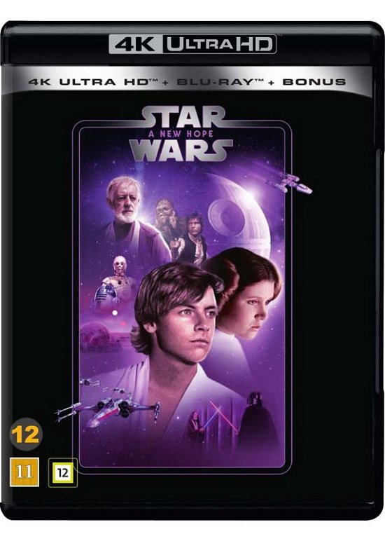 Cover for Star Wars · Star Wars: Episode 4 - A New Hope (4K UHD + Blu-ray) [4K edition] (2020)