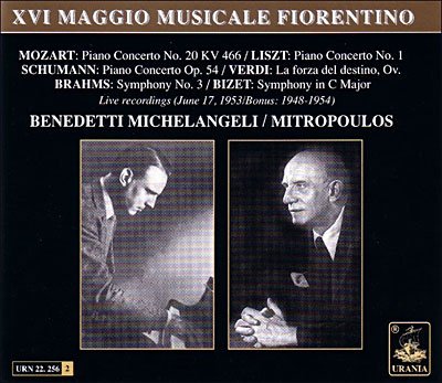 Piano Concertos - Arturo Benedetti Michelangeli - Musik - URANIA - 8025726222569 - 20. december 2004