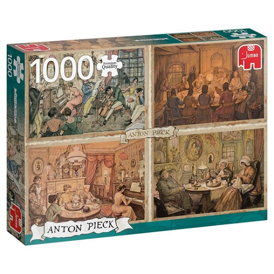 Cover for Puzzle · Anton Pieck - Living Room Entertaiment ( 1000 Pcs ) (Spielzeug)