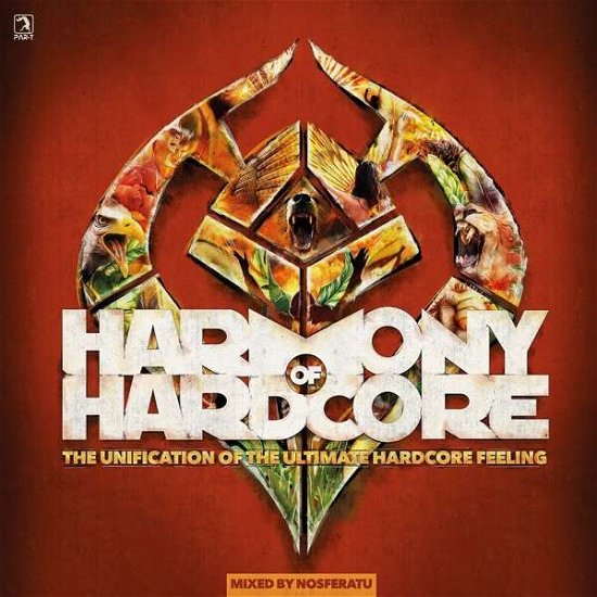 Cover for Harmony of Hardcore 2018: Mixed by Nosferatu / Var (CD) (2018)