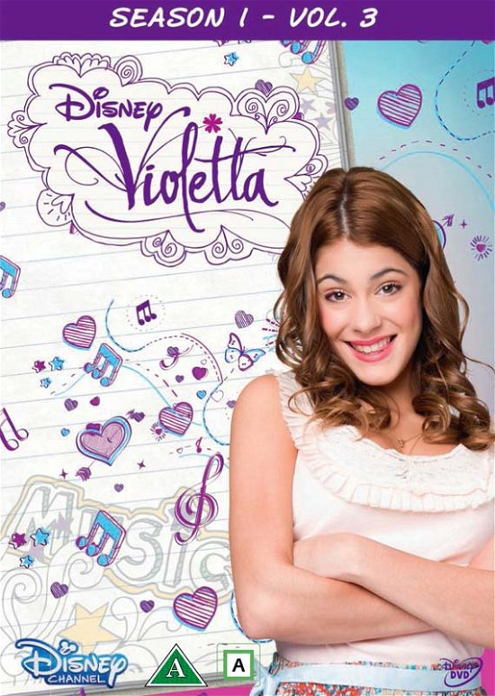 Cover for Violetta · Season 1 Volume 3 (DVD) (2015)