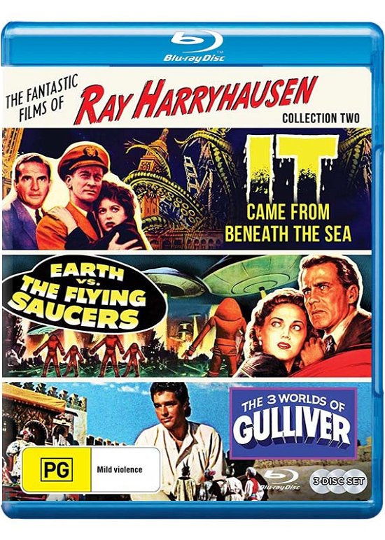 Cover for The Fantastic Films of Ray Harryhausen - Collection 2 (Blu-ray) (2018)