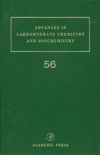 Cover for Derek Horton · Advances in Carbohydrate Chemistry and Biochemistry - Advances in Carbohydrate Chemistry and Biochemistry (Gebundenes Buch) (2000)
