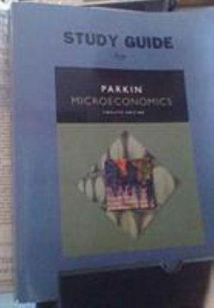 Cover for Michael Parkin · Study Guide for Microeconomics (Paperback Book) (2015)