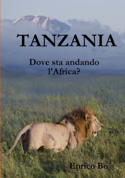 Cover for Enrico Bo · Tanzania. Dove sta andando l'Africa? (Pocketbok) (2013)