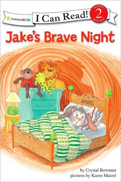 Cover for Crystal Bowman · Jake's Brave Night: Biblical Values, Level 2 - I Can Read! / The Jake Series (Paperback Book) (2007)