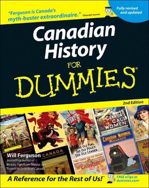 Cover for Will Ferguson · Canadian History For Dummies (Pocketbok) (2006)