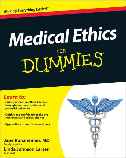 Cover for Jane Runzheimer · Medical Ethics For Dummies (Paperback Book) (2010)