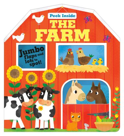 Cover for Becky Davies · Peek Inside: The Farm (Board book) (2022)