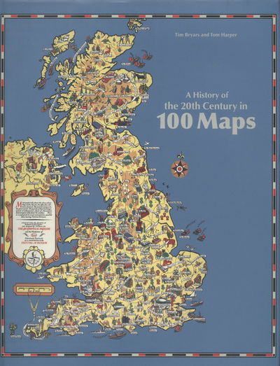 Cover for Tom Harper · A History of the 20th Century in 100 Maps (Hardcover Book) (2014)