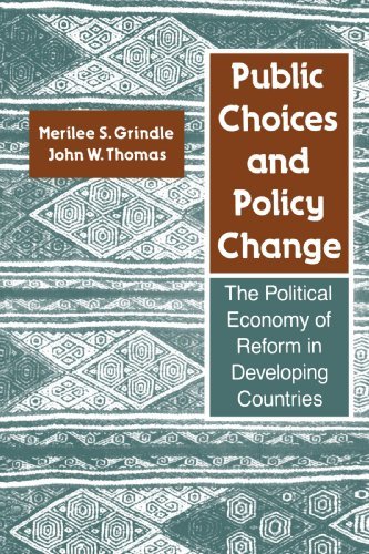 Cover for Grindle, Merilee S. (Harvard University) · Public Choices and Policy Change: The Political Economy of Reform in Developing Countries (Pocketbok) (1991)