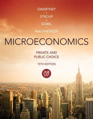 Cover for Sobel, Russell (The Citadel) · Microeconomics: Private and Public Choice (Paperback Book) (2014)