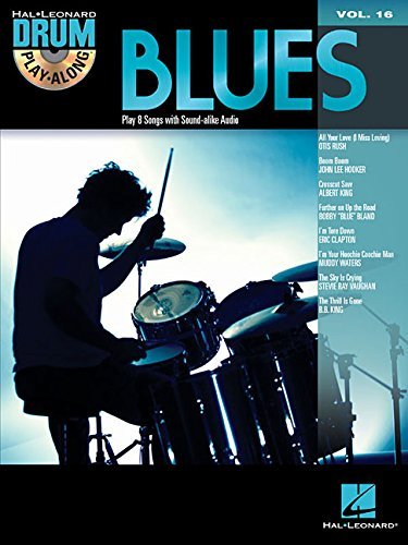 Cover for Hal Leonard Corp. · Drum Play-along: Blues - Drum Play-along (Paperback Book) [Pap / Com edition] (2014)