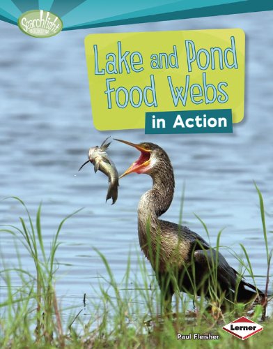 Cover for Paul Fleisher · Lake and Pond Food Webs in Action (Searchlight Books) (Searchlight Books: What is a Food Web?) (Hardcover Book) (2013)