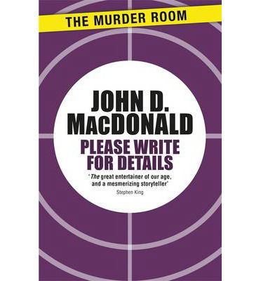 Cover for John D. MacDonald · Please Write for Details - Murder Room (Paperback Book) (2014)