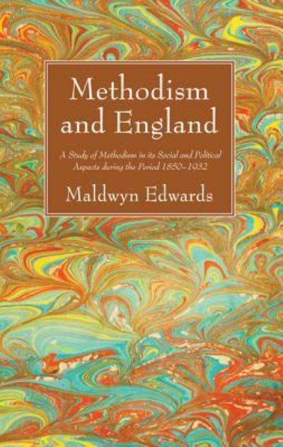 Cover for Maldwyn Edwards · Methodism and England (Paperback Book) (2017)