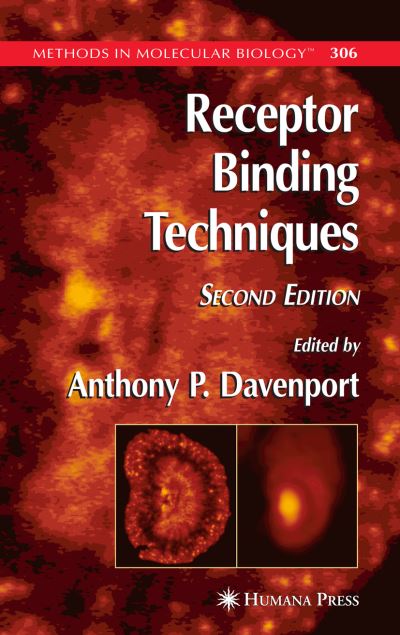 Cover for Anthony P Davenport · Receptor Binding Techniques - Methods in Molecular Biology (Paperback Book) [2nd ed. 2005 edition] (2010)