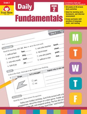 Cover for Evan Moor · Evan-Moor Daily Fundamentals, Grade 2 Teaching Supplement - Homeschooling &amp; Classroom Resource Workbook (Taschenbuch) (2017)