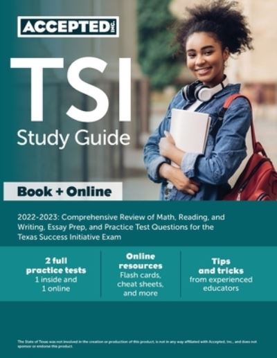 Cover for Cox · TSI Study Guide 2022-2023 (Paperback Book) (2021)