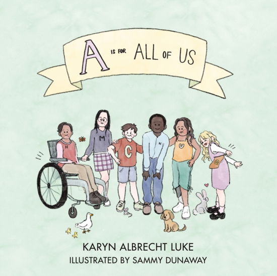 Cover for Karyn Albrecht Luke · A Is for All of Us (Paperback Book) (2022)