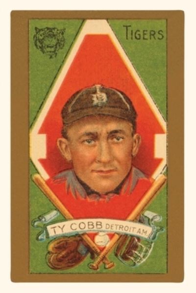 Cover for Found Image Press · Vintage Journal Early Baseball Card, Ty Cobb (Book) (2022)