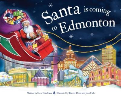 Cover for Steve Smallman · Santa is Coming to Edmonton (Hardcover Book) (2019)