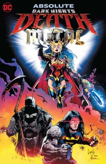 Cover for Scott Snyder · Absolute Dark Nights: Death Metal (Hardcover Book) (2023)