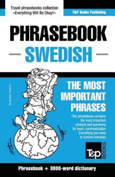 Cover for Andrey Taranov · English-Swedish phrasebook and 3000-word topical vocabulary (Paperback Book) (2016)