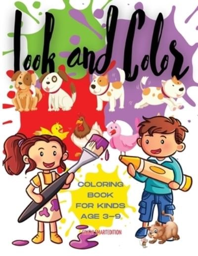Cover for Giuchi Smartedition · Look and Color - coloring book (Paperback Bog) (2021)