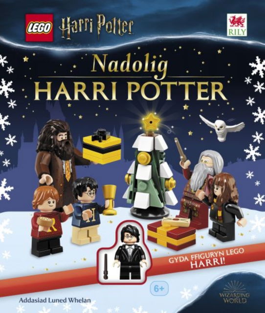 Cover for Elizabeth Dowsett · Cyfres Lego: Nadolig Harri Potter (Hardcover bog) (2022)