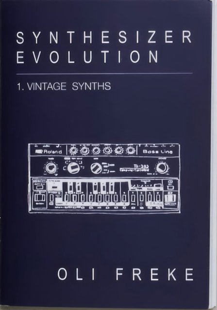 Cover for Synthesizer Evolution: Vintage Synths (Paperback Book) (2023)