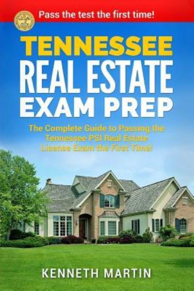 Cover for Kenneth Martin · Tennessee Real Estate Exam Prep (Paperback Book) (2017)