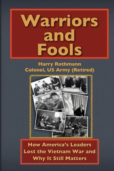 Cover for Harry Rothmann · Warriors and Fools (Paperback Book) (2018)