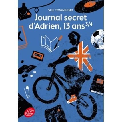 Cover for Sue Townsend · Journal secret d'Adrien - 13 ans 3/4 (Paperback Book) (1989)