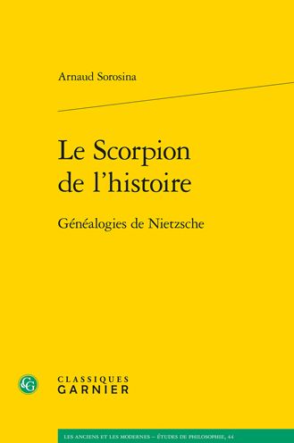 Cover for Arnaud Sorosina · Le Scorpion de l'Histoire (Paperback Book) (2020)