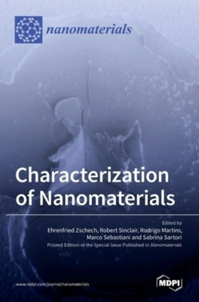 Cover for Ehrenfried Zschech · Characterization of Nanomaterials (Hardcover Book) (2021)