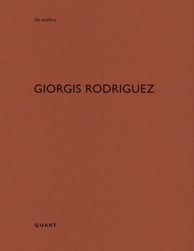 Cover for Heinz Wirz · Giorgis Rodriguez: De aedibus 101 - De aedibus (Paperback Book) (2023)