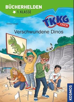 Cover for Kirsten Vogel · TKKG Junior, Bücherhelden 1. Klasse, Verschwundene Dinos (Buch) (2023)