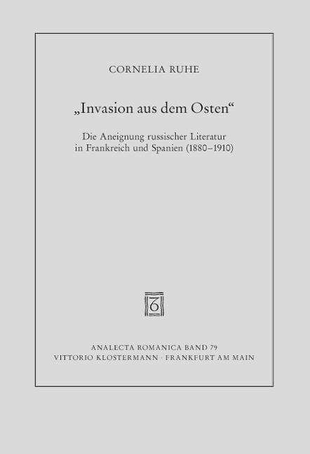 Cover for Ruhe · &quot;Invasion aus dem Osten&quot; (Bog) (2012)