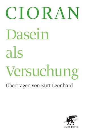 Cover for Emile M Cioran · Dasein als Versuchung (Paperback Book) (2017)