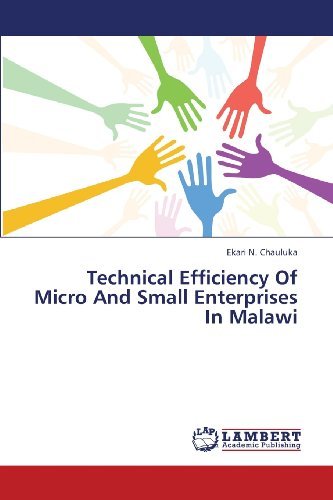 Technical Efficiency of Micro and Small Enterprises in Malawi - Ekari N. Chauluka - Livros - LAP LAMBERT Academic Publishing - 9783659403569 - 26 de maio de 2013