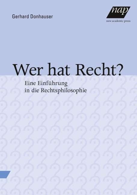 Cover for Donhauser · Wer hat Recht? (Book)