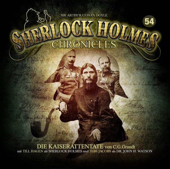 Cover for Sherlock Holmes Chronicles · Die Kaiserattentate Folge 54 (CD) (2018)