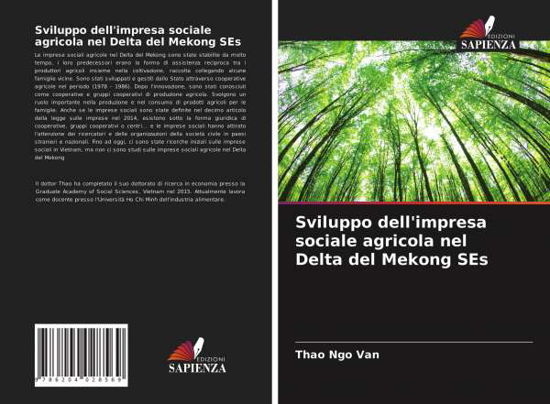 Cover for Thao Ngo Van · Sviluppo dell'impresa sociale agricola nel Delta del Mekong SEs (Paperback Book) (2021)