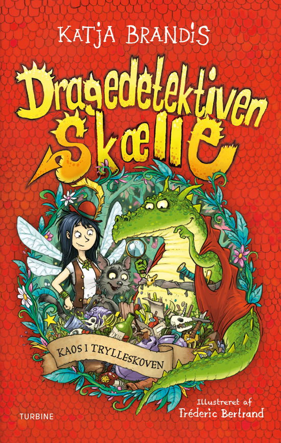 Cover for Katja Brandis · Dragedetektiven Skælle – Kaos i Trylleskoven (Hardcover Book) [1st edition] (2023)