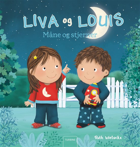 Cover for Ruth Wielockx · Liva og Louis. Måne og stjerner (Hardcover Book) [1e uitgave] (2024)