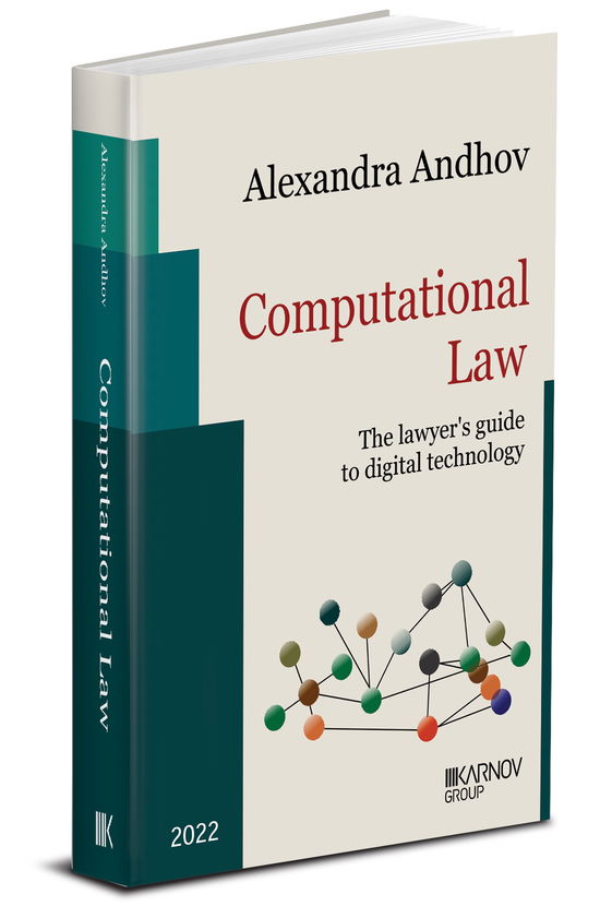 Alexandra Andhov · Computational Law (Sewn Spine Book) [1er édition] (2022)