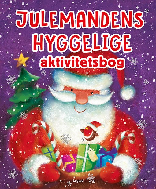 Cover for Julemandens hyggelige aktivitetsbog (Gebundesens Buch) [1. Ausgabe] (2020)